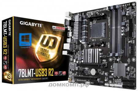 Материнская плата Gigabyte GA-78LMT-USB3 R2 [s-AM3+, mATX]